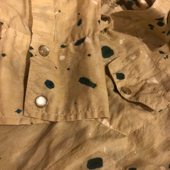 DAYTRIP from Buckle button down Cotton shirt Top size Medium - Picture 6 of 8